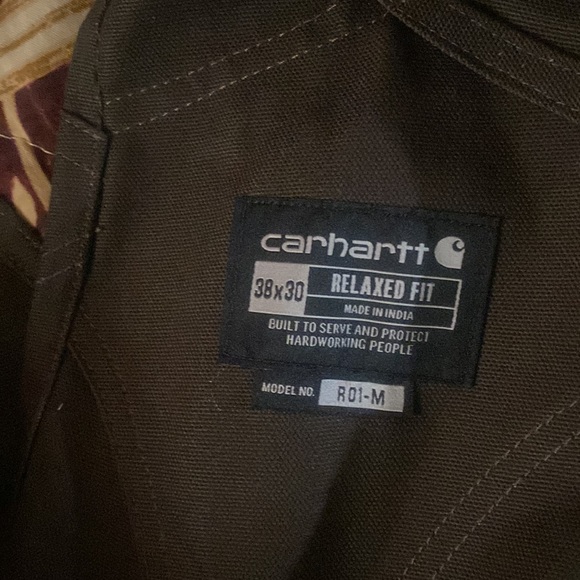 Carhartt Overall jumpsuit color is brown brand new - Picture 7 of 7
